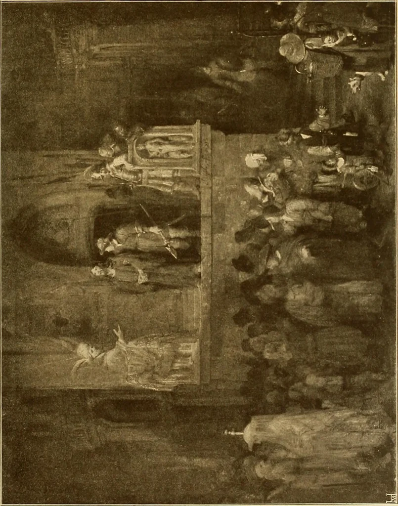 An illustration from Die Meisterwerke der Königl. Gemälde-Gallerie zu Dresden : 223 Kunstdrucke nach den Originalgemälden, 1900, leaf 182