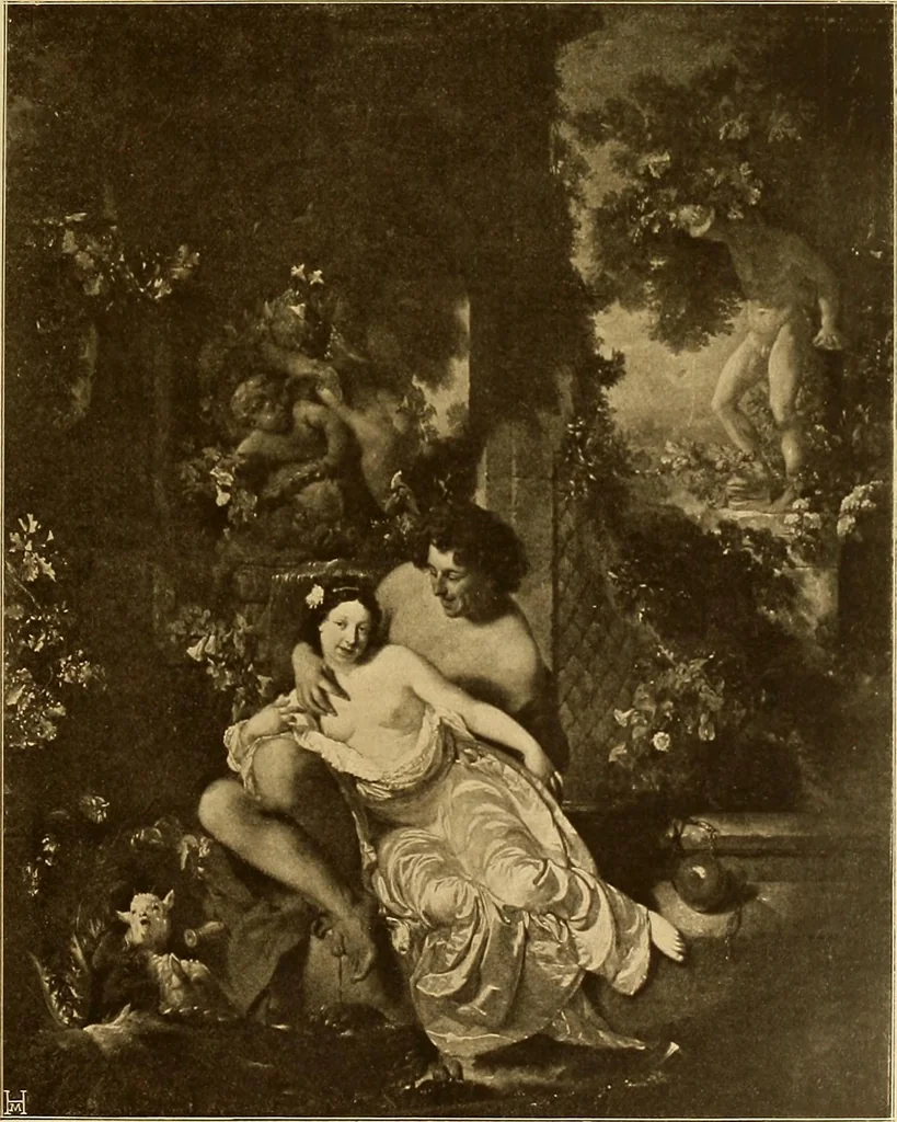 An illustration from Die Meisterwerke der Königl. Gemälde-Gallerie zu Dresden : 223 Kunstdrucke nach den Originalgemälden, 1900, leaf 184