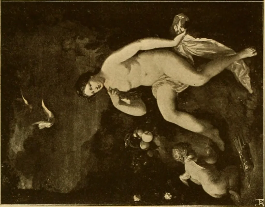 An illustration from Die Meisterwerke der Königl. Gemälde-Gallerie zu Dresden : 223 Kunstdrucke nach den Originalgemälden, 1900, leaf 185