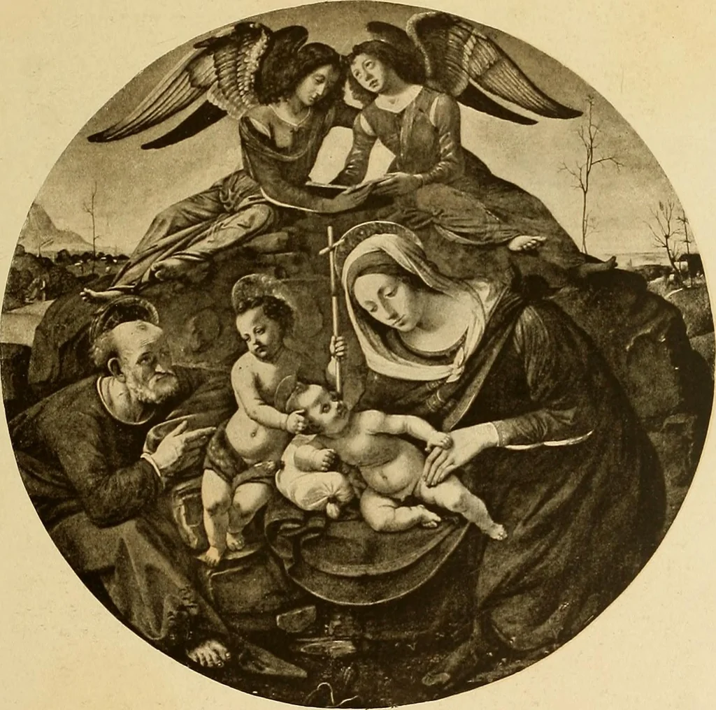An illustration from Die Meisterwerke der Königl. Gemälde-Gallerie zu Dresden : 223 Kunstdrucke nach den Originalgemälden, 1900, leaf 22