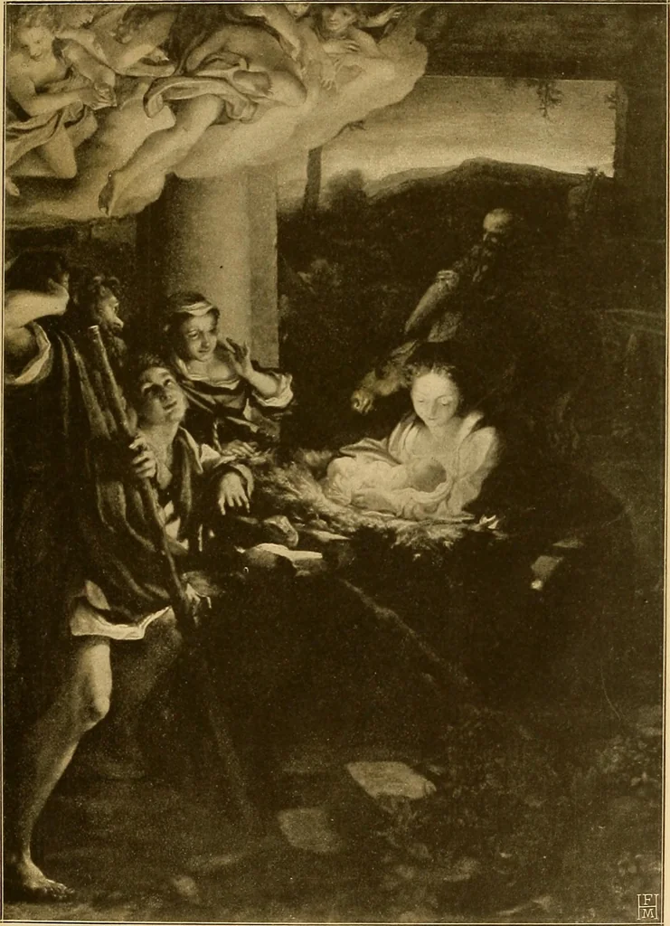 An illustration from Die Meisterwerke der Königl. Gemälde-Gallerie zu Dresden : 223 Kunstdrucke nach den Originalgemälden, 1900, leaf 36