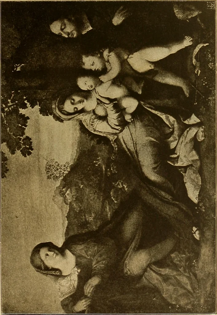 An illustration from Die Meisterwerke der Königl. Gemälde-Gallerie zu Dresden : 223 Kunstdrucke nach den Originalgemälden, 1900, leaf 46