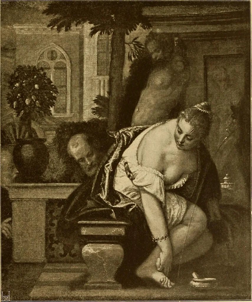 An illustration from Die Meisterwerke der Königl. Gemälde-Gallerie zu Dresden : 223 Kunstdrucke nach den Originalgemälden, 1900, leaf 54