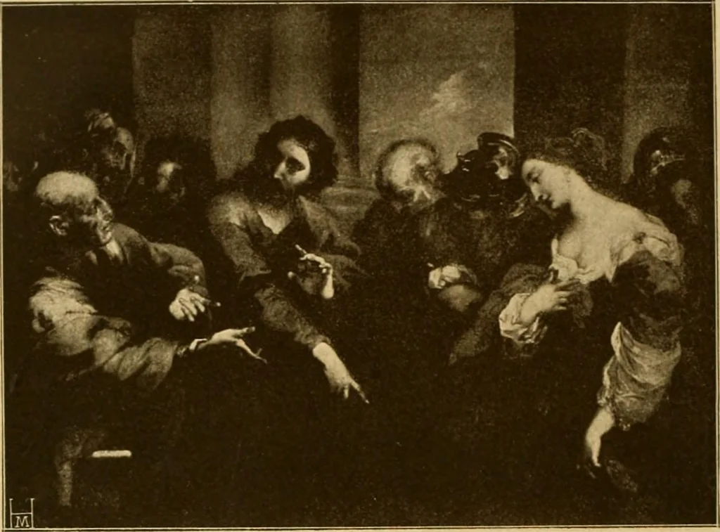 An illustration from Die Meisterwerke der Königl. Gemälde-Gallerie zu Dresden : 223 Kunstdrucke nach den Originalgemälden, 1900, leaf 73