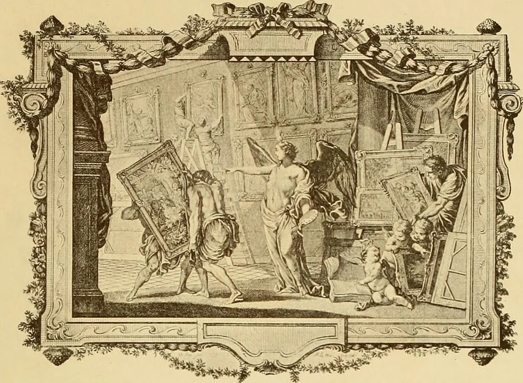 An illustration from Die Meisterwerke der Königl. Gemälde-Gallerie zu Dresden : 223 Kunstdrucke nach den Originalgemälden, 1900, leaf 8