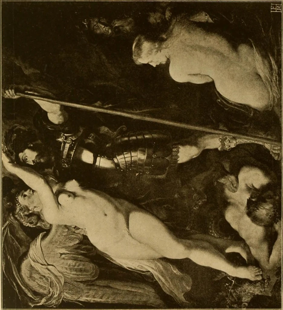 An illustration from Die Meisterwerke der Königl. Gemälde-Gallerie zu Dresden : 223 Kunstdrucke nach den Originalgemälden, 1900, leaf 87