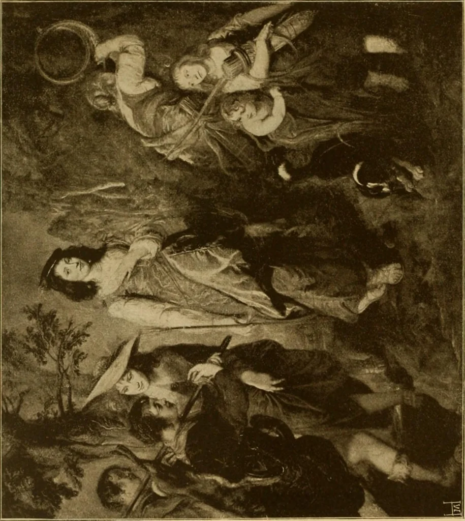 An illustration from Die Meisterwerke der Königl. Gemälde-Gallerie zu Dresden : 223 Kunstdrucke nach den Originalgemälden, 1900, leaf 97