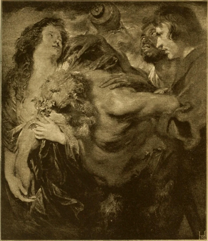 An illustration from Die Meisterwerke der Königl. Gemälde-Gallerie zu Dresden : 223 Kunstdrucke nach den Originalgemälden, 1900, leaf 99