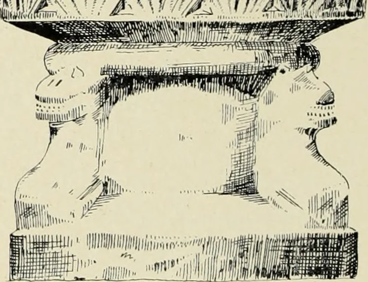 An illustration from Die mitteralterlichen Taufsteine der Provinz Schleswig-Holstein, 1904, leaf 25