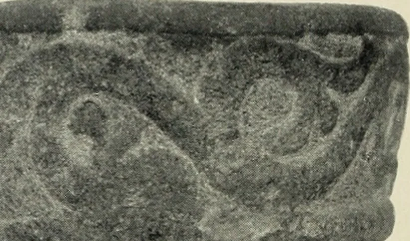 An illustration from Die mitteralterlichen Taufsteine der Provinz Schleswig-Holstein, 1904, leaf 51