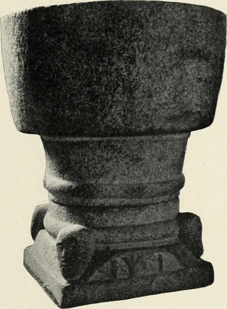 An illustration from Die mitteralterlichen Taufsteine der Provinz Schleswig-Holstein, 1904, leaf 66