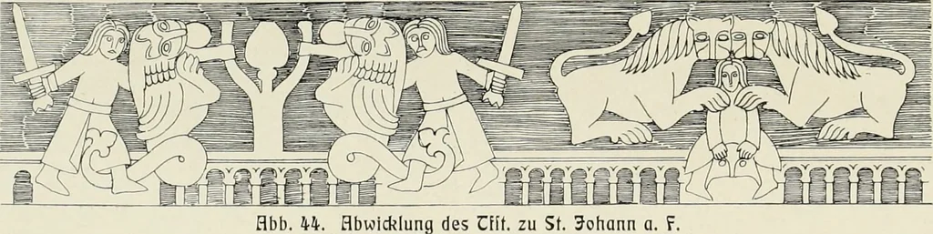 An illustration from Die mitteralterlichen Taufsteine der Provinz Schleswig-Holstein, 1904, leaf 67