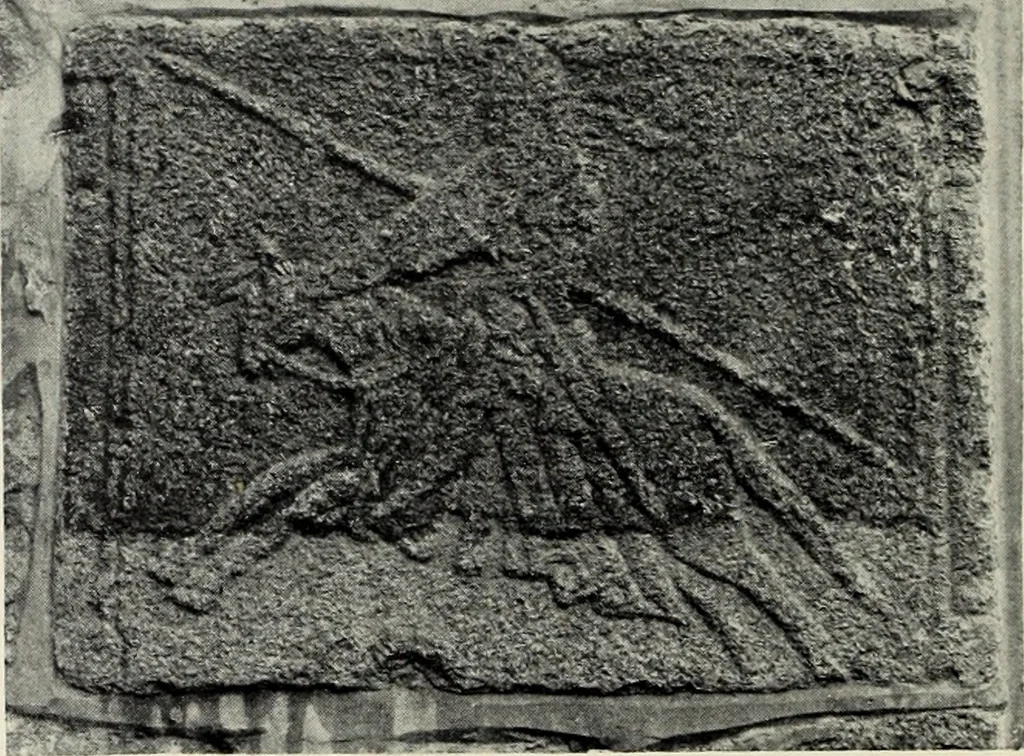 An illustration from Die mitteralterlichen Taufsteine der Provinz Schleswig-Holstein, 1904, leaf 75