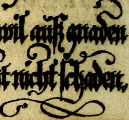 An illustration from Die mit teutschen Saiten überzogene, heilige Kron-Harffe, oder, Verfassung des gantzen Psalter Davids in teutsche Reim-Gebände : vermittelst sonderbarer darzu mit dem basso continuo, neu-verfertigter Kunst-Melodeyen ..., 1680, leaf 277