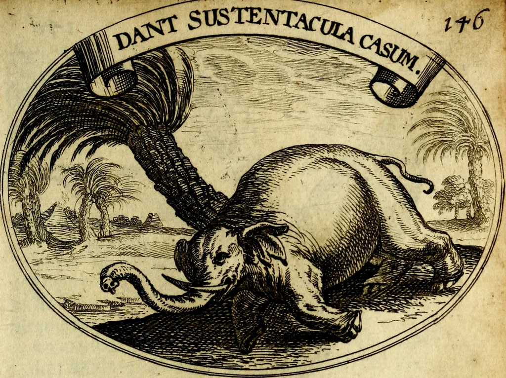 An illustration from Die mit teutschen Saiten überzogene, heilige Kron-Harffe, oder, Verfassung des gantzen Psalter Davids in teutsche Reim-Gebände : vermittelst sonderbarer darzu mit dem basso continuo, neu-verfertigter Kunst-Melodeyen ..., 1680, leaf 810