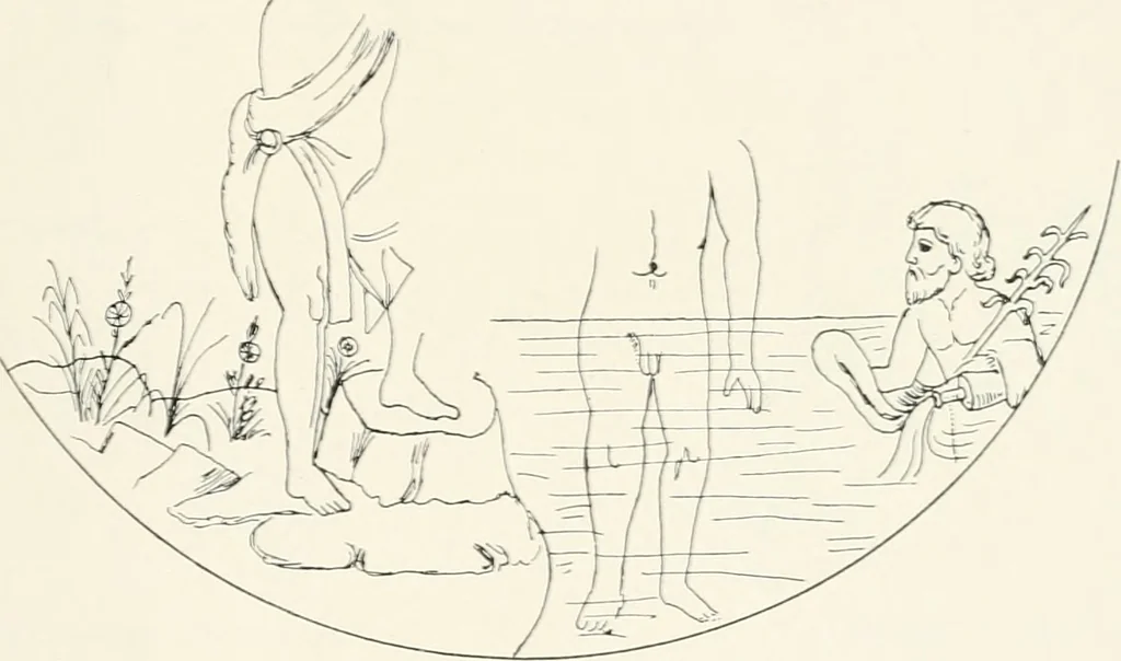An illustration from Die Mosaiken der Christlichen Ära. 1. t: Die Wandmosaiken von Ravenna, 1905, leaf 314