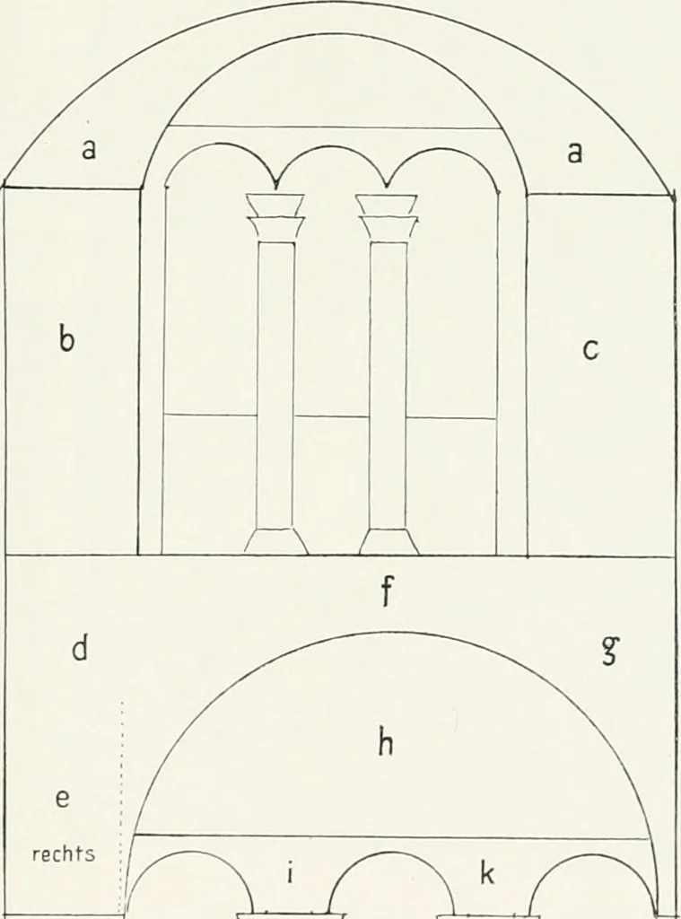 An illustration from Die Mosaiken der Christlichen Ära. 1. t: Die Wandmosaiken von Ravenna, 1905, leaf 322
