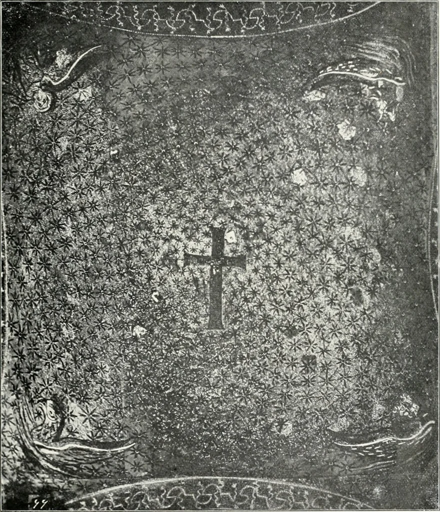 An illustration from Die Mosaiken der Christlichen Ära. 1. t: Die Wandmosaiken von Ravenna, 1905, leaf 326