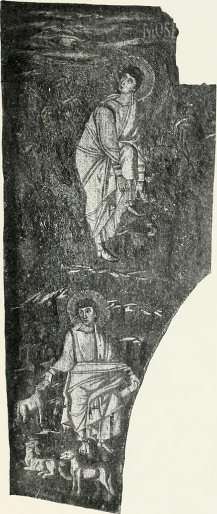 An illustration from Die Mosaiken der Christlichen Ära. 1. t: Die Wandmosaiken von Ravenna, 1905, leaf 342