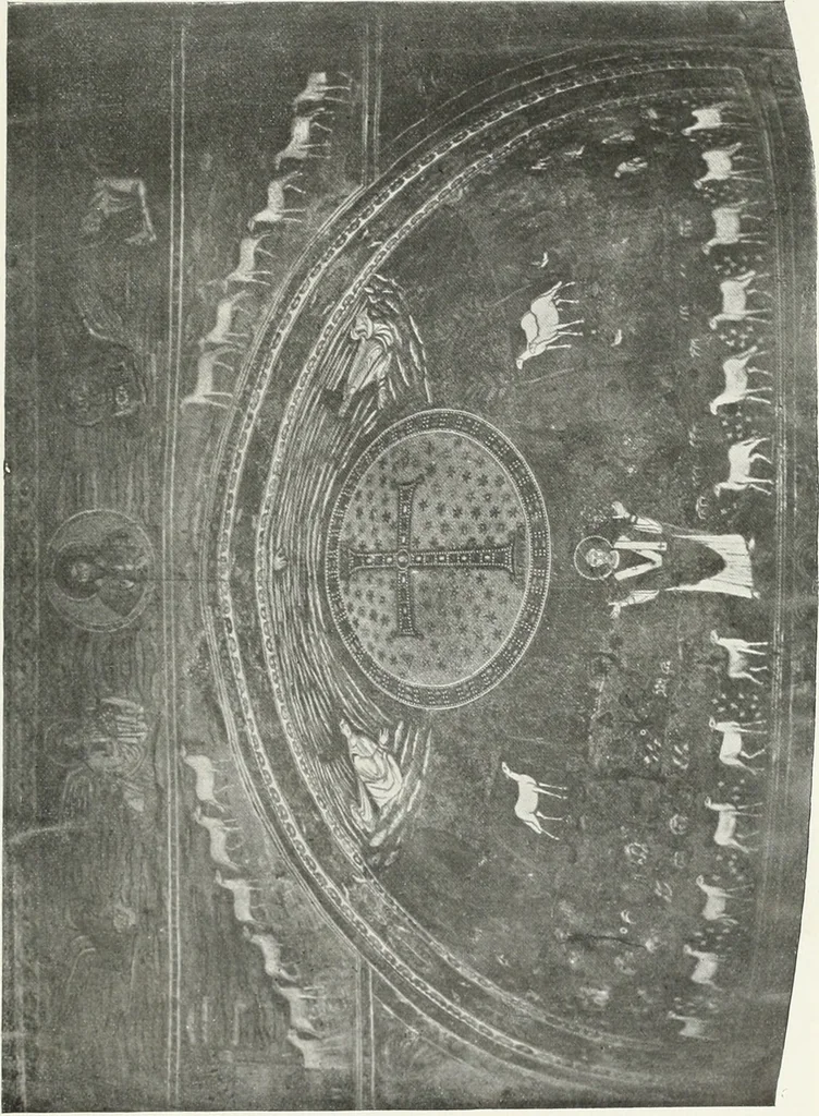 An illustration from Die Mosaiken der Christlichen Ära. 1. t: Die Wandmosaiken von Ravenna, 1905, leaf 360