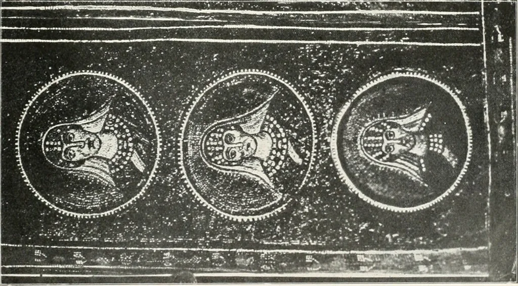 An illustration from Die Mosaiken der Christlichen Ära. 1. t: Die Wandmosaiken von Ravenna, 1905, leaf 368