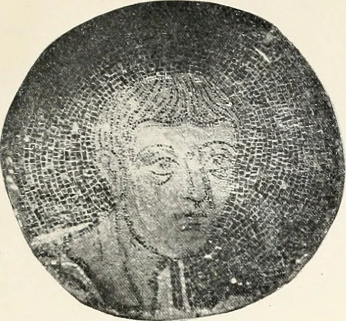 An illustration from Die Mosaiken der Christlichen Ära. 1. t: Die Wandmosaiken von Ravenna, 1905, leaf 370
