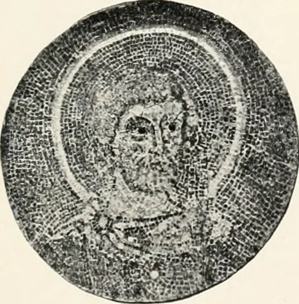 An illustration from Die Mosaiken der Christlichen Ära. 1. t: Die Wandmosaiken von Ravenna, 1905, leaf 370
