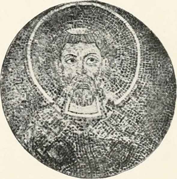 An illustration from Die Mosaiken der Christlichen Ära. 1. t: Die Wandmosaiken von Ravenna, 1905, leaf 370