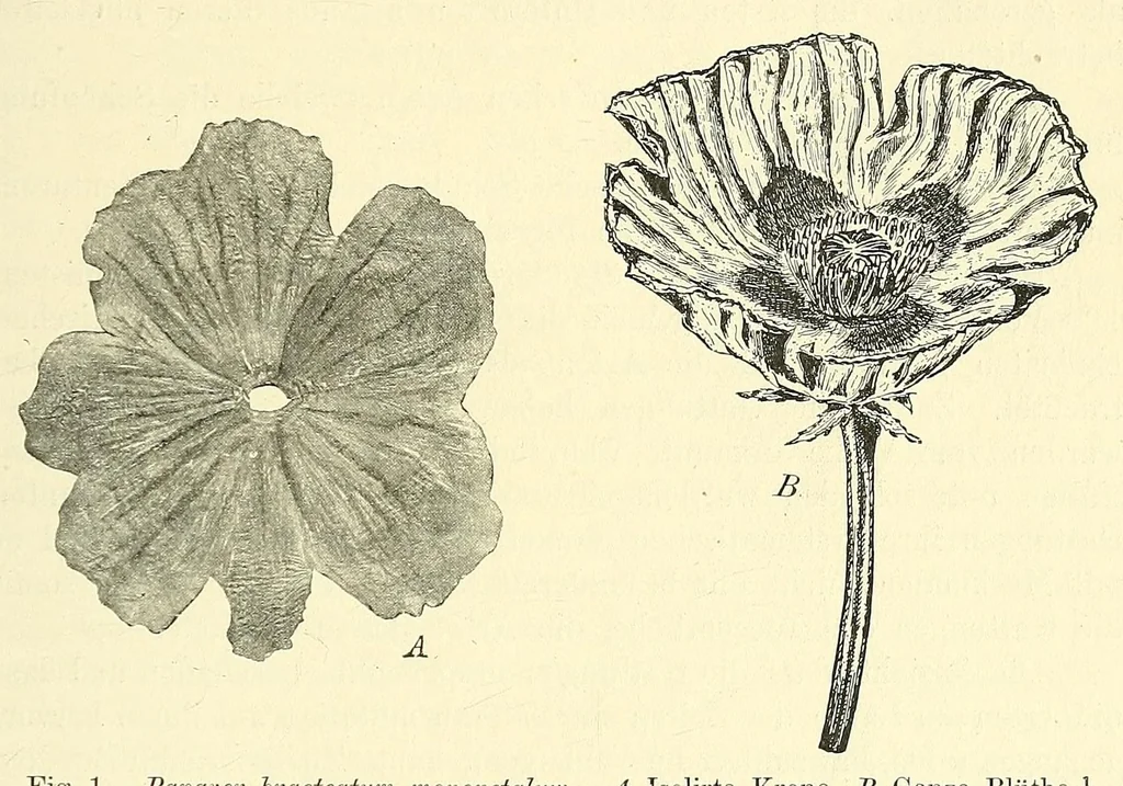 An illustration from Die mutationstheorie. Versuche und beobachtungen über die entstehung von arten im pflanzenreich, 1901, leaf 29