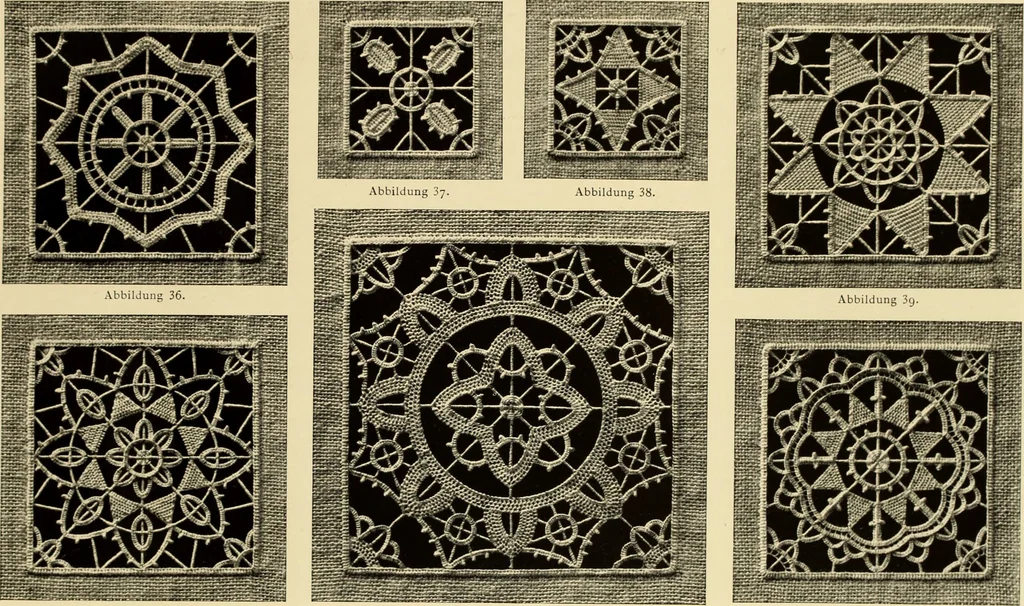 An illustration from Die Nadelspitzen : (Ite Serie), 1890, leaf 15