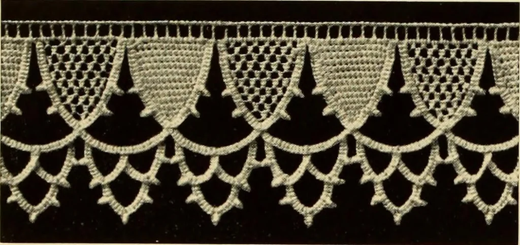 An illustration from Die Nadelspitzen : (Ite Serie), 1890, leaf 18