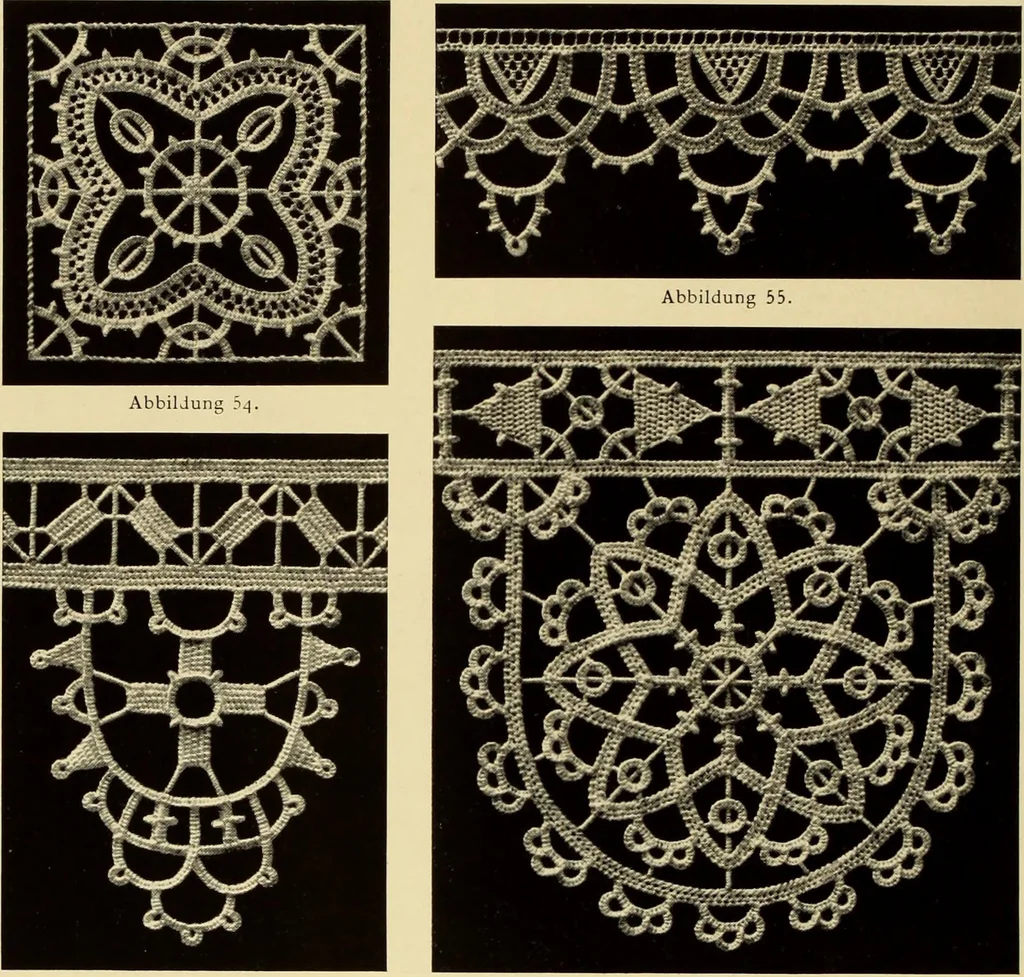An illustration from Die Nadelspitzen : (Ite Serie), 1890, leaf 18
