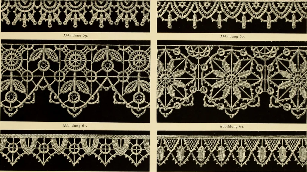 An illustration from Die Nadelspitzen : (Ite Serie), 1890, leaf 19
