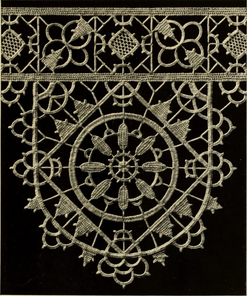 An illustration from Die Nadelspitzen : (Ite Serie), 1890, leaf 21