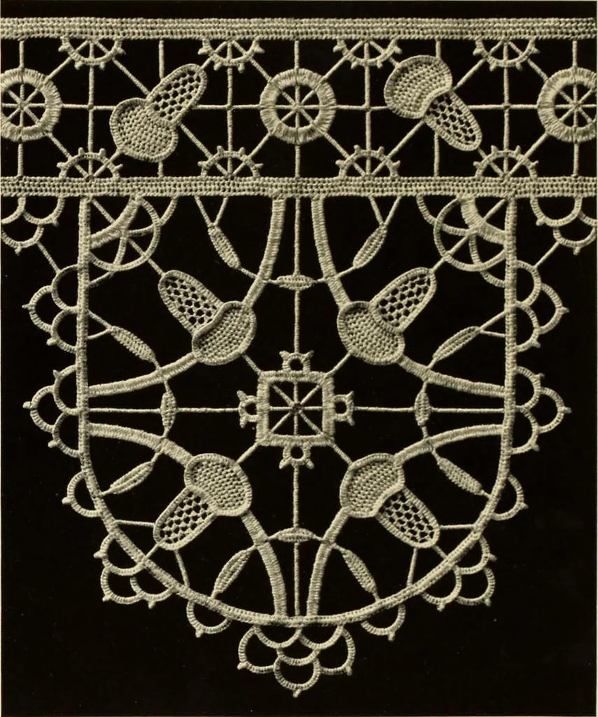 An illustration from Die Nadelspitzen : (Ite Serie), 1890, leaf 21