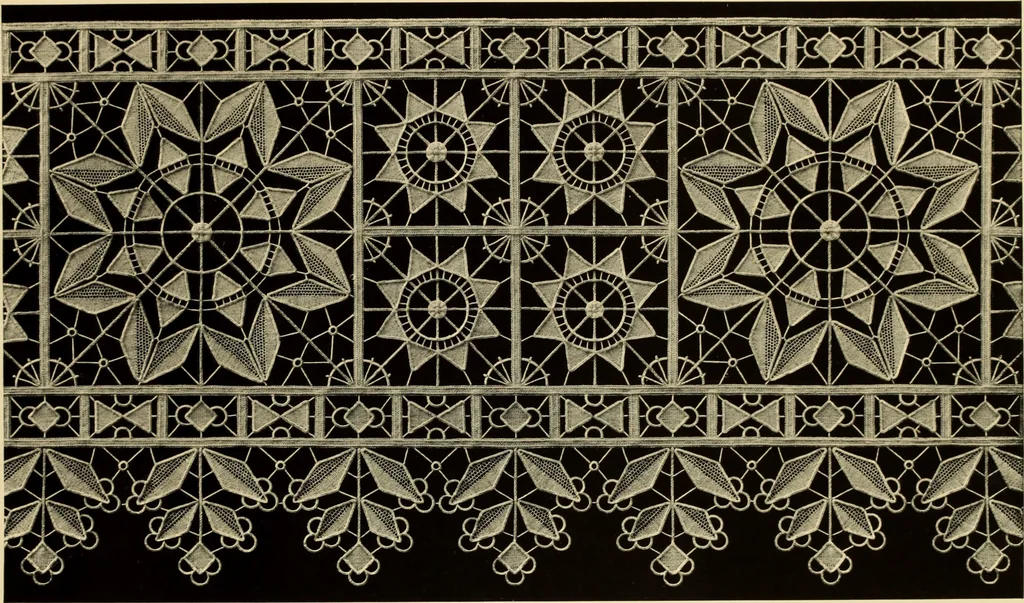An illustration from Die Nadelspitzen : (Ite Serie), 1890, leaf 23