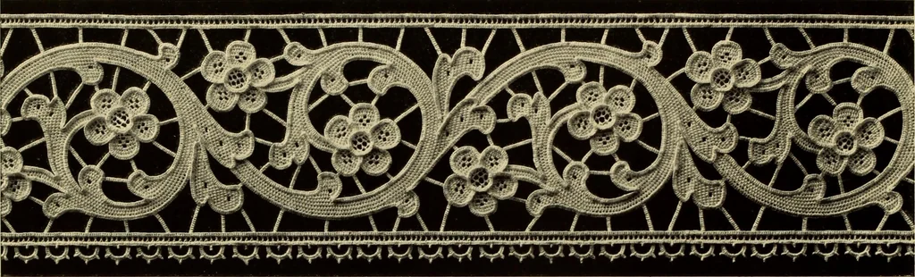 An illustration from Die Nadelspitzen : (Ite Serie), 1890, leaf 24