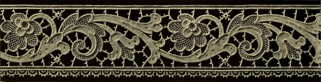 An illustration from Die Nadelspitzen : (Ite Serie), 1890, leaf 24