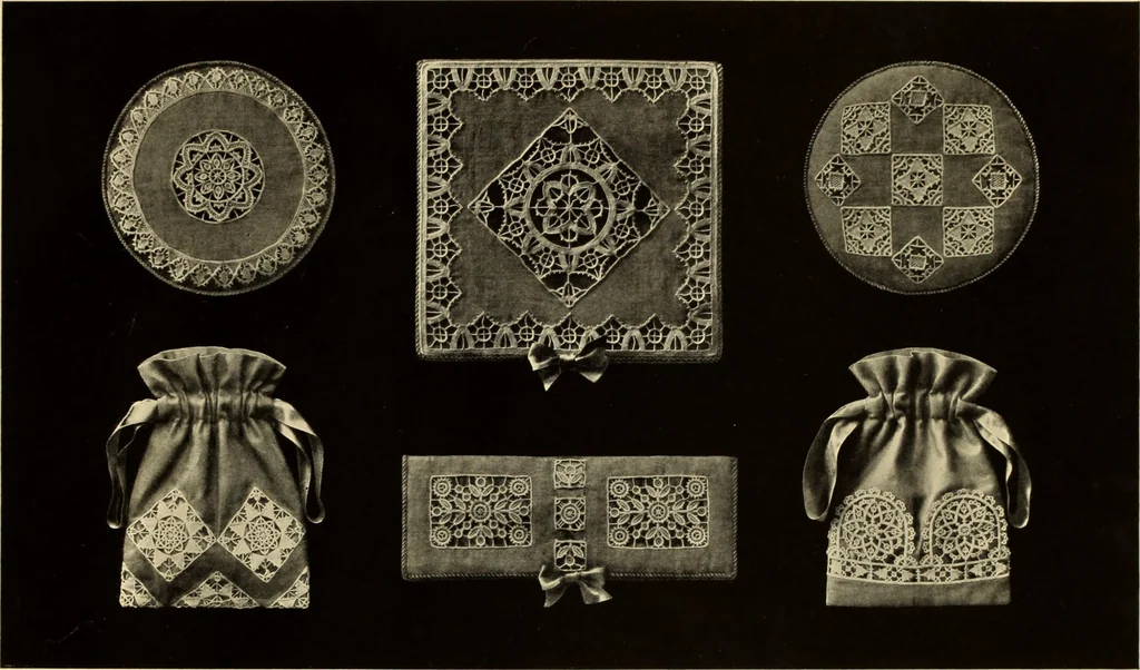 An illustration from Die Nadelspitzen : (Ite Serie), 1890, leaf 27
