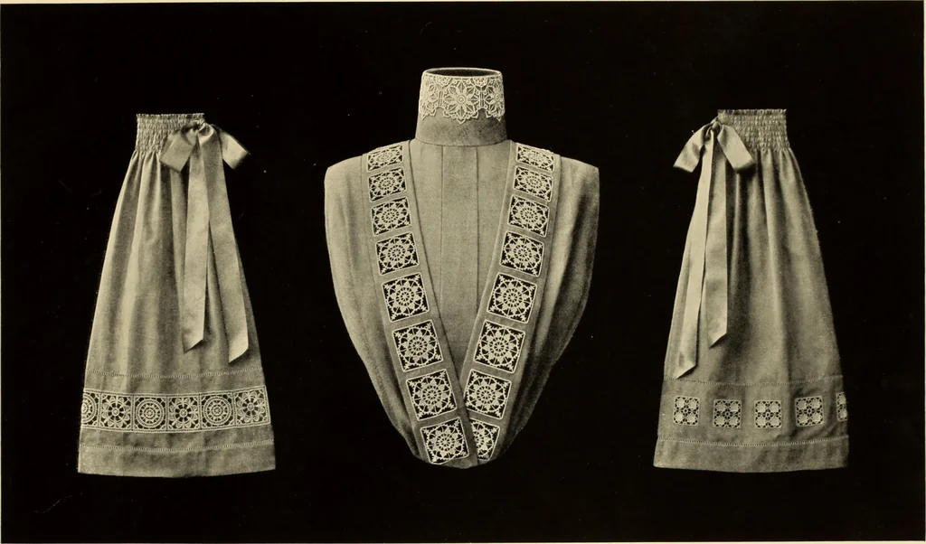 An illustration from Die Nadelspitzen : (Ite Serie), 1890, leaf 29