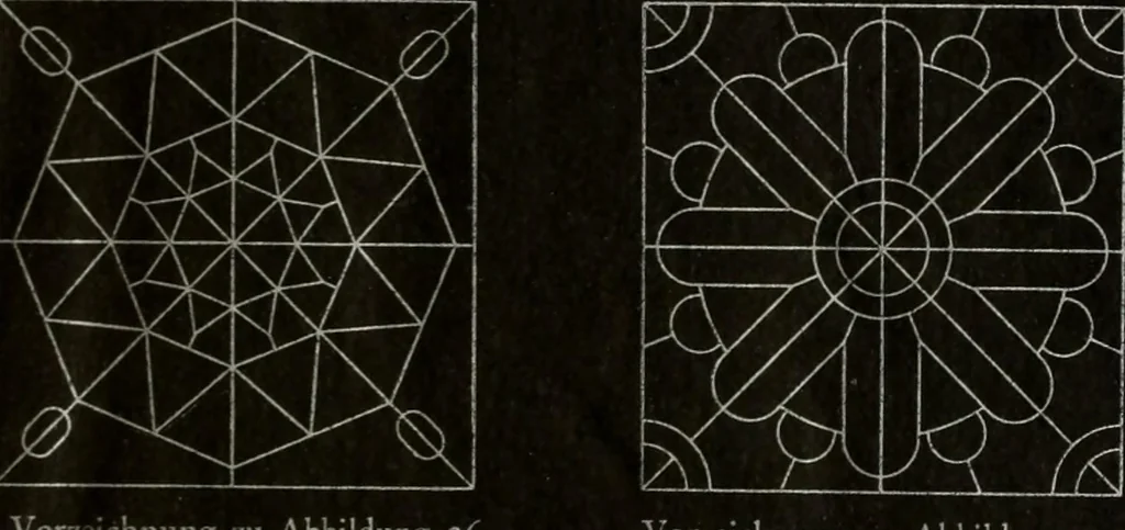 An illustration from Die Nadelspitzen : (Ite Serie), 1890, leaf 33