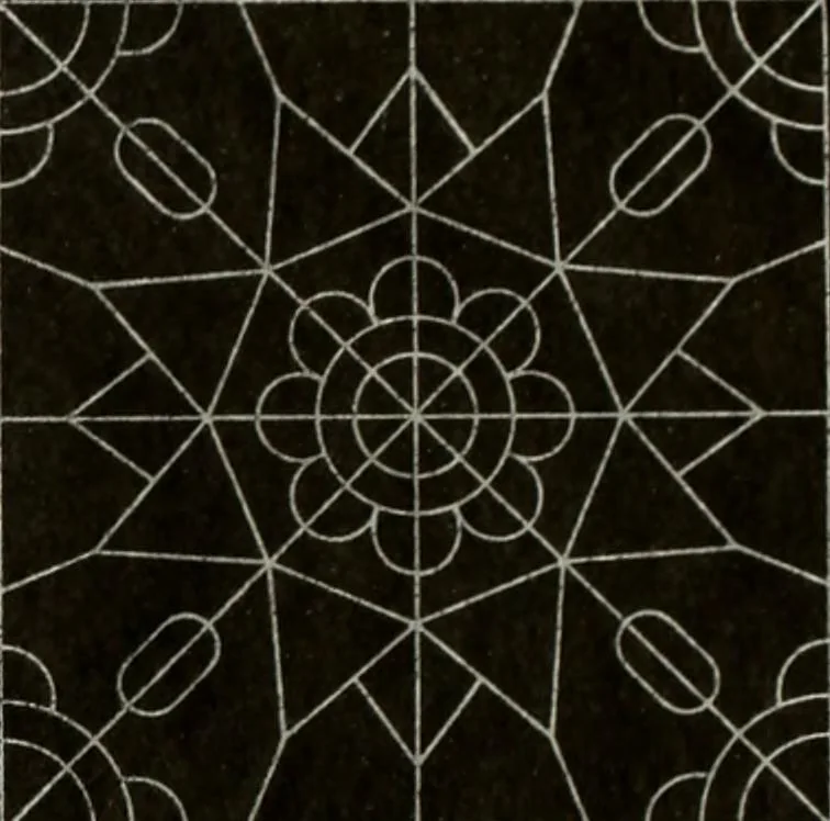 An illustration from Die Nadelspitzen : (Ite Serie), 1890, leaf 35