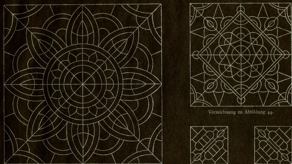 An illustration from Die Nadelspitzen : (Ite Serie), 1890, leaf 39