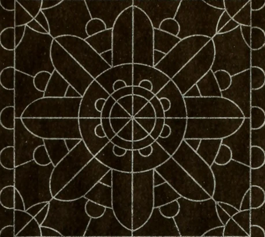 An illustration from Die Nadelspitzen : (Ite Serie), 1890, leaf 45