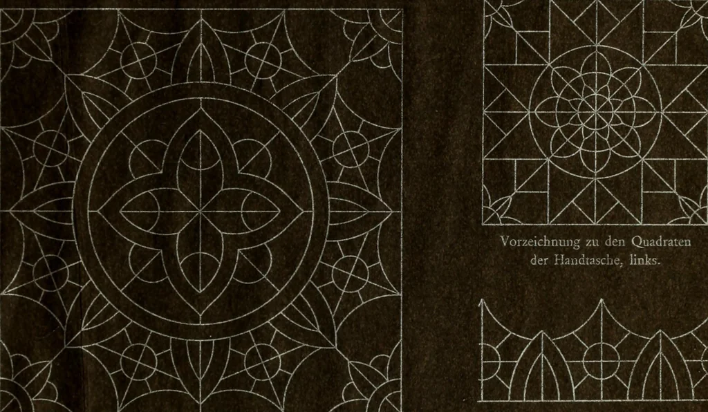 An illustration from Die Nadelspitzen : (Ite Serie), 1890, leaf 61