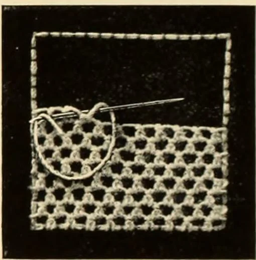 An illustration from Die Nadelspitzen : (Ite Serie), 1890, leaf 7