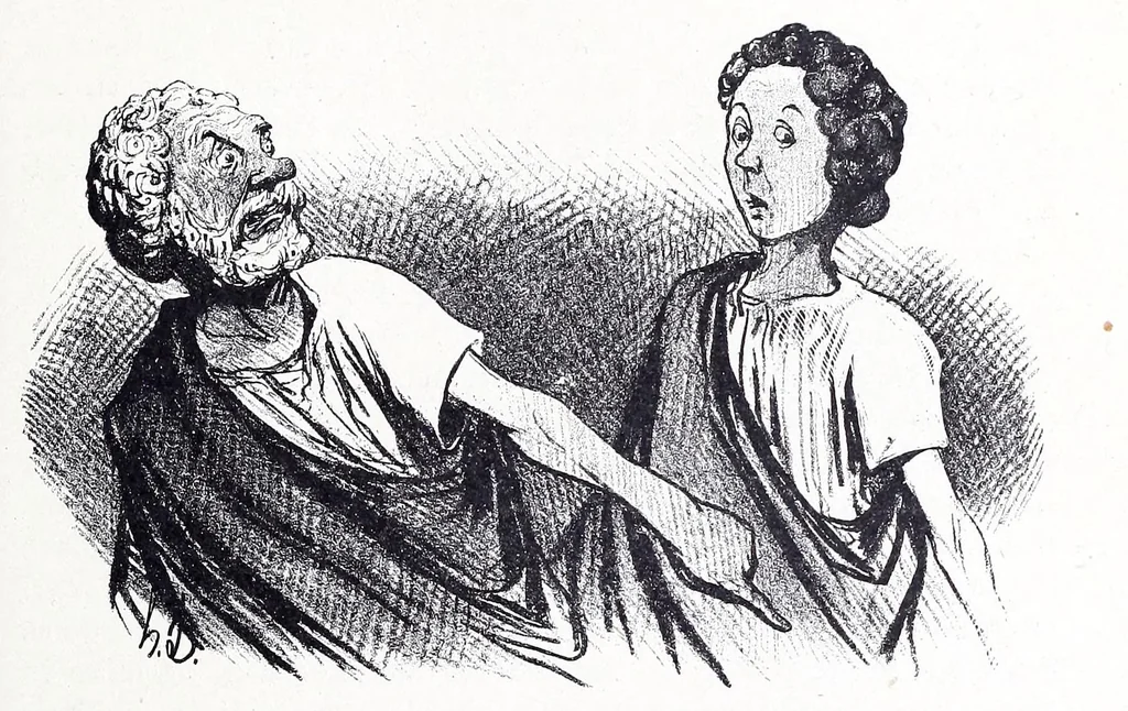 An illustration from Die ollen Griechen : Bilder zur Sage und Geschichte der Alten, 1902, leaf 23