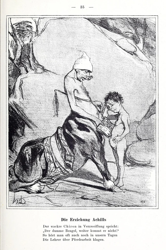 An illustration from Die ollen Griechen : Bilder zur Sage und Geschichte der Alten, 1902, leaf 43