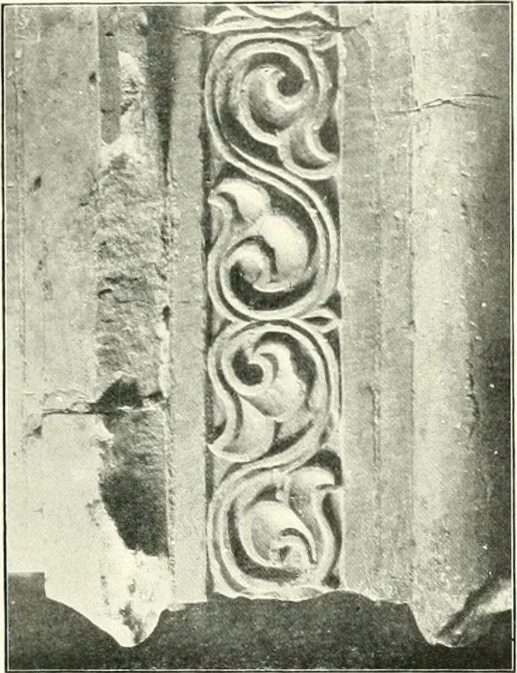 An illustration from Die Ornamente der Hakim- und Ashar-Moschee; Materialien zur Geschichte der älteren Kunst des Islam, 1912, leaf 116