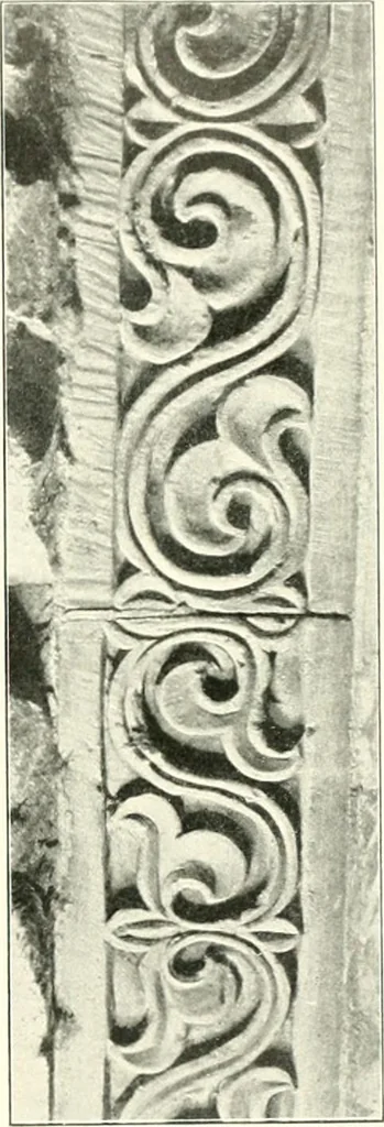 An illustration from Die Ornamente der Hakim- und Ashar-Moschee; Materialien zur Geschichte der älteren Kunst des Islam, 1912, leaf 116